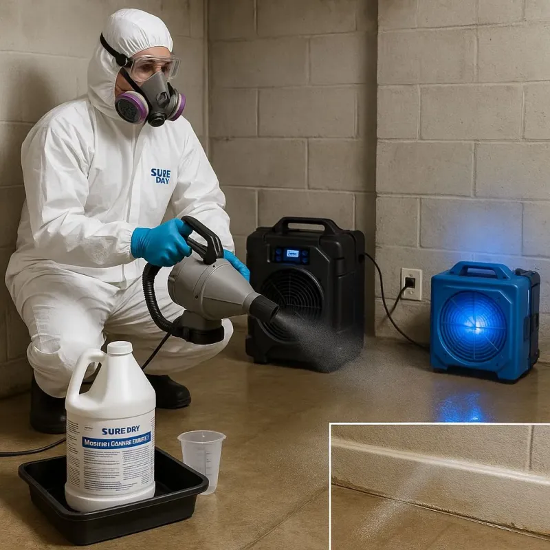 Sanitization and Odor Removal process in Sherwood, OH