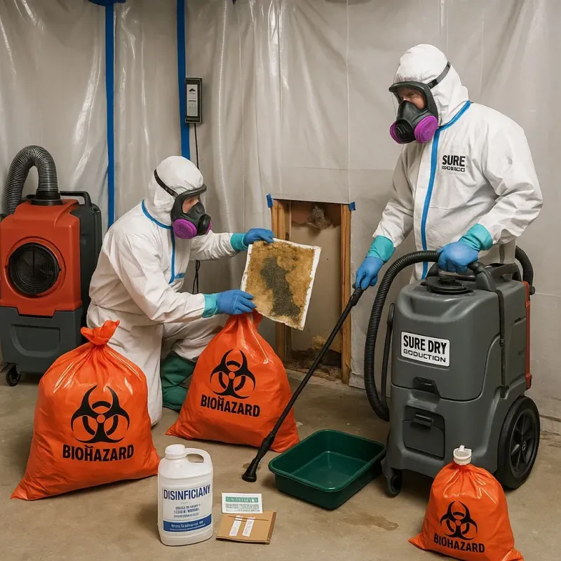 Contaminated Water Handling Protocols process in Sherwood, OH
