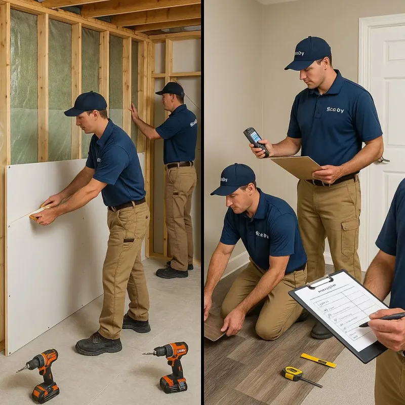 Repairs and Reconstruction process in Sherwood, OH