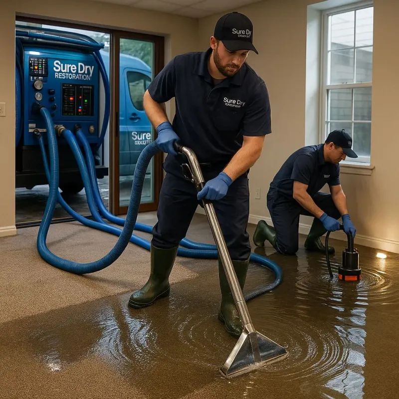 Water Extraction and Removal process in Sherwood, OH
